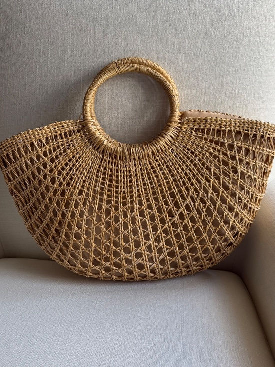 Handbags - Straw Summer Bag